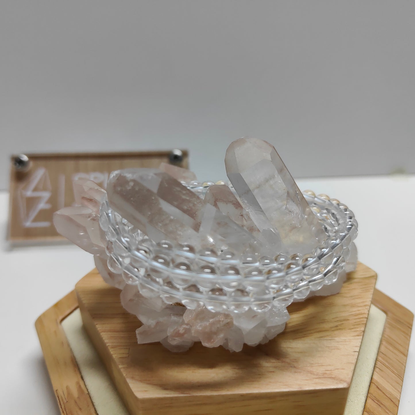 白水晶簇 White Quartz Crystal