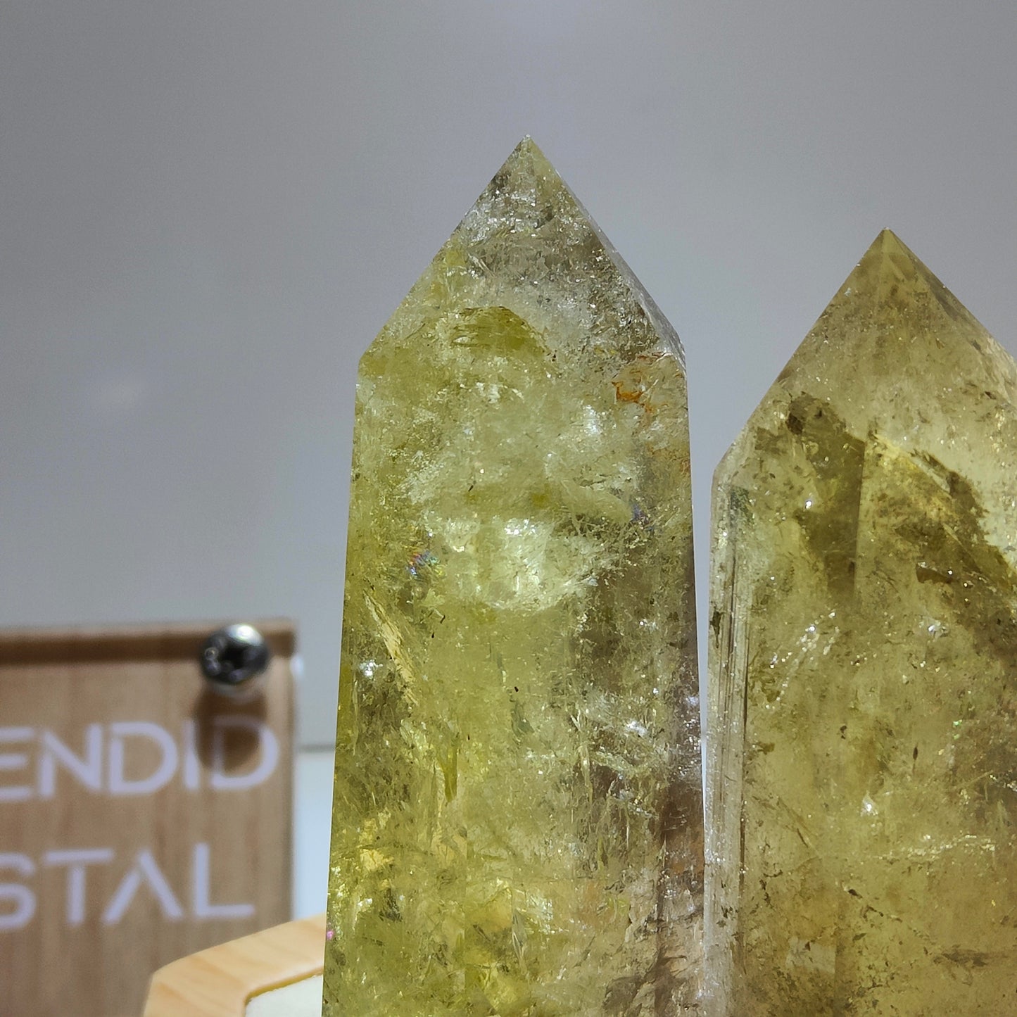 黃水晶柱 Citrine